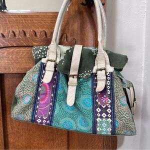 Desigual Multicolor Crossbody Boho Bag